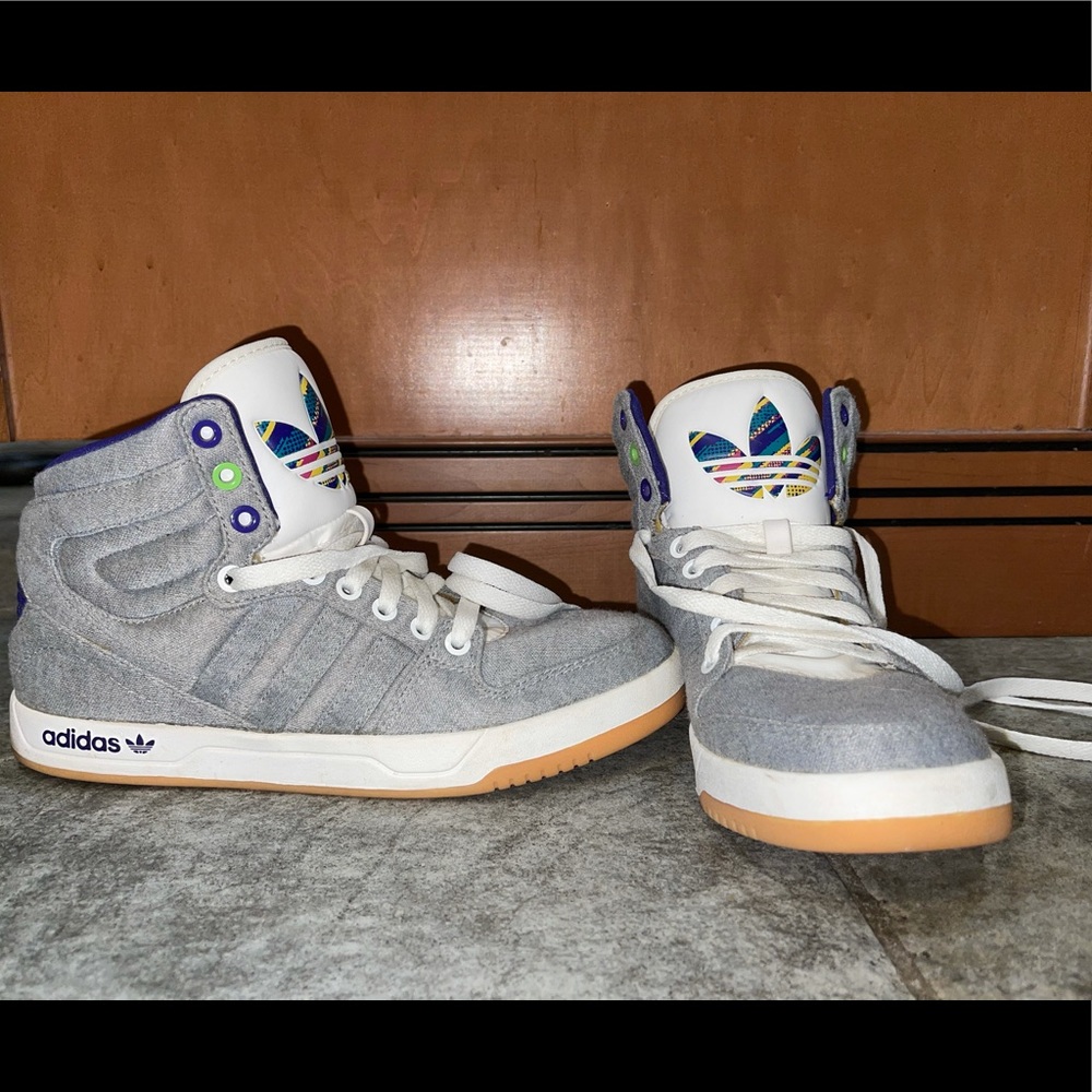 Adidas Retro High Tops - Picture 2 of 5